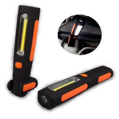 Outdoor USB Rechargeable LED Work Light  Portable Magnetic COB LED Work Light With Hook